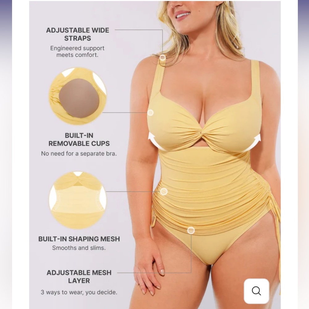 Shapellx Women's One Piece Swimsuit - Picture 7 of 16